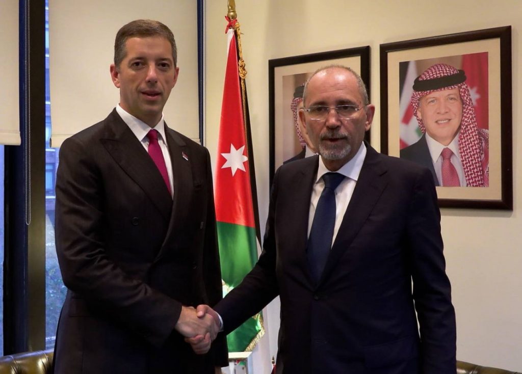 Đurić sa Safadijem o jačanju saradnje Srbije i Jordana i otvaranju ambasade u Amanu