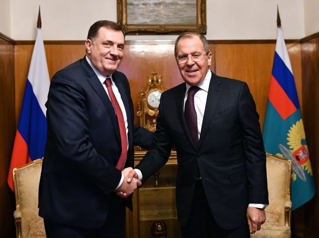 Dodik: Republika Srpska ima podršku Moskve