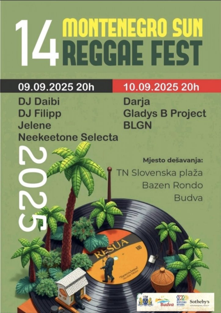 Danas počinju Budva Art Festival i 14. Montenegro Sun Reggae Fest