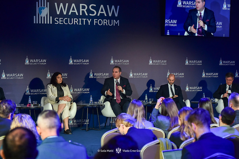 Ivanović na Varšavskom bezbjednosnom forumu: Za Crnu Goru važno da Evropska unija nastavi da održava obećanja