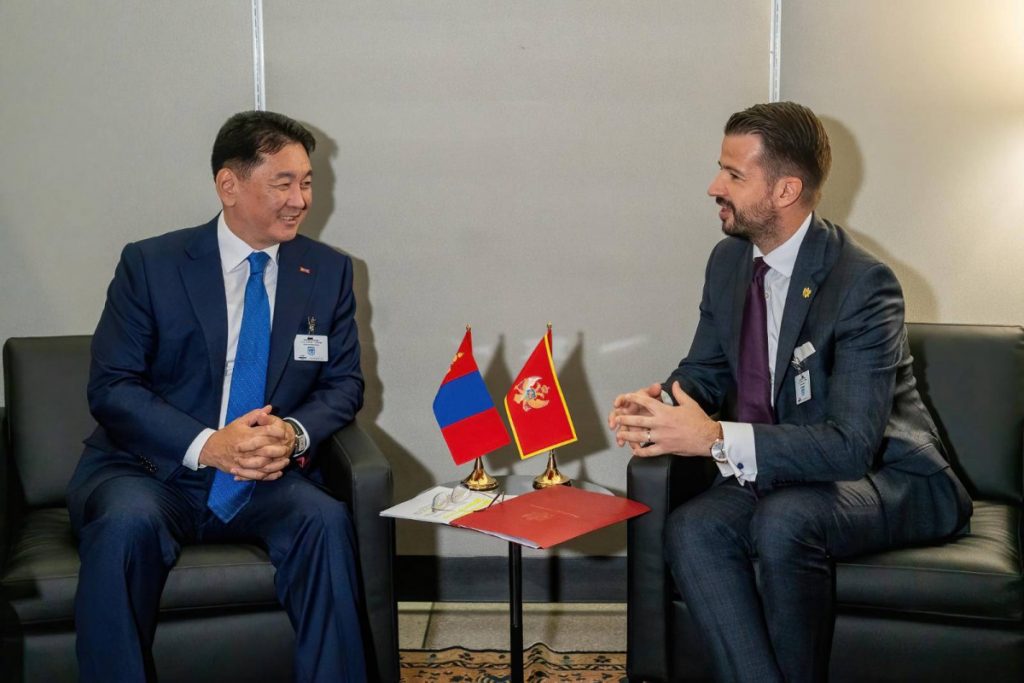 Milatović se u Njujorku sastao sa predsjednicima Mongolije i Kazahstana
