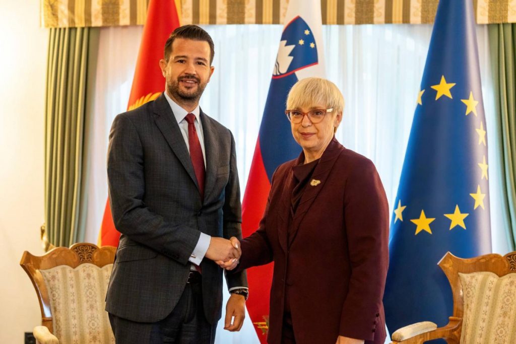 Milatović: Slovenija je iskreni prijatelj naše zemlje na putu ka EU
