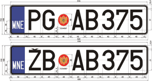 Uhapšen Tivćanin zbog krađe tablica na automobilima