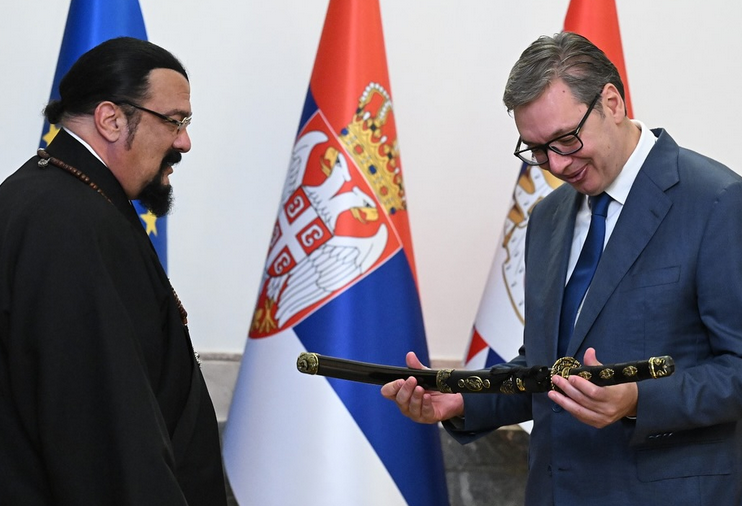 Vučić ugostio Stivena Sigala: Njegovo opredjeljenje da Srbiju doživljava kao svoju drugu domovinu, nama predstavlja veliku čast