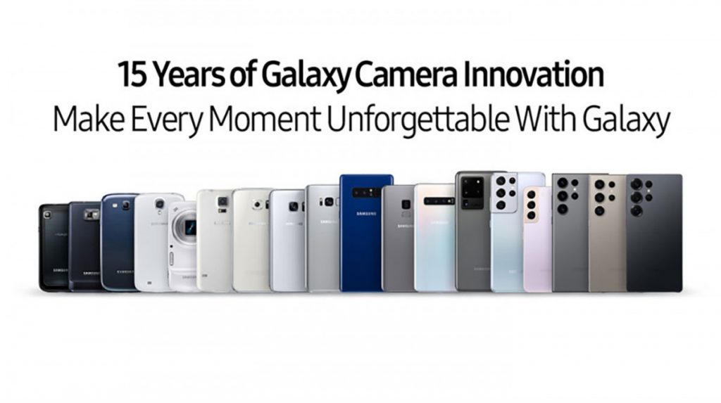 Od prvog snimka do vizije budućnosti: 15 godina inovacija Samsung Galaxy kamera