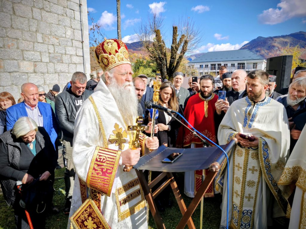 Mitropolit Joanikije o svom prethodniku: Obnovio je hramove, uljepšao lice Crne Gore, vratio je njoj samoj, Svetome Savi, Svetom Vasiliju i Svetom Petru!