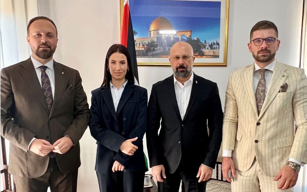 Predstavnici Bošnjačkog demokratskog pokreta sa ambasadorom Palestine u Crnoj Gori