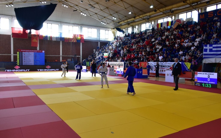 Pune tribine u Budvi: Počelo Balkansko prvenstvo u džudou