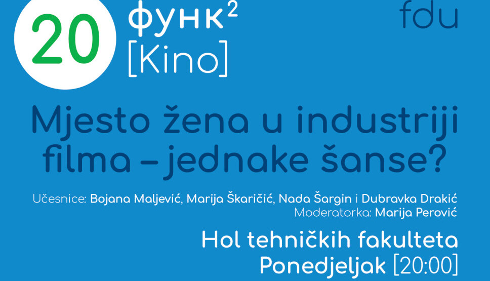 FUNK 2025: Mjesto žena u industriji filma – jednake šanse?