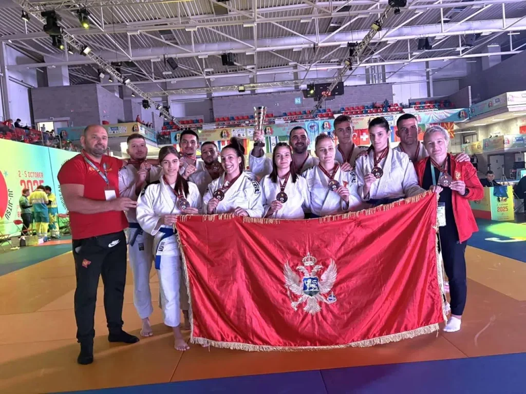 EP u džiu džici: Deset medalja i bronza ekipno za Crnu Goru