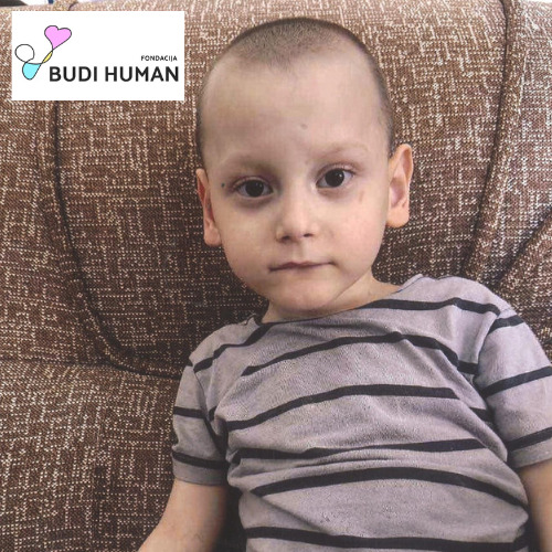 Fondacija „Budi human“: Za liječenje Jovana Nikčevića potrebno 23.100 eura