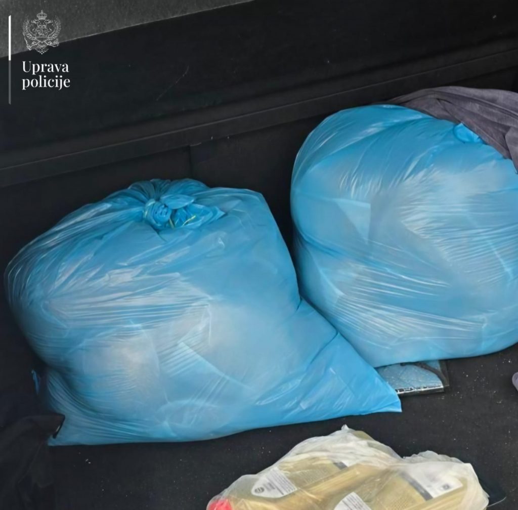 Krivična prijava u Ulcinju nakon zapljene 25 kilograma rezanog duvana