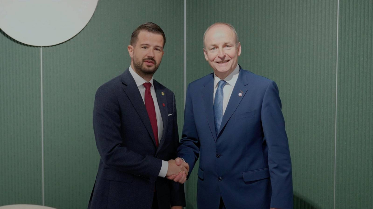 Milatović i premijer Irske