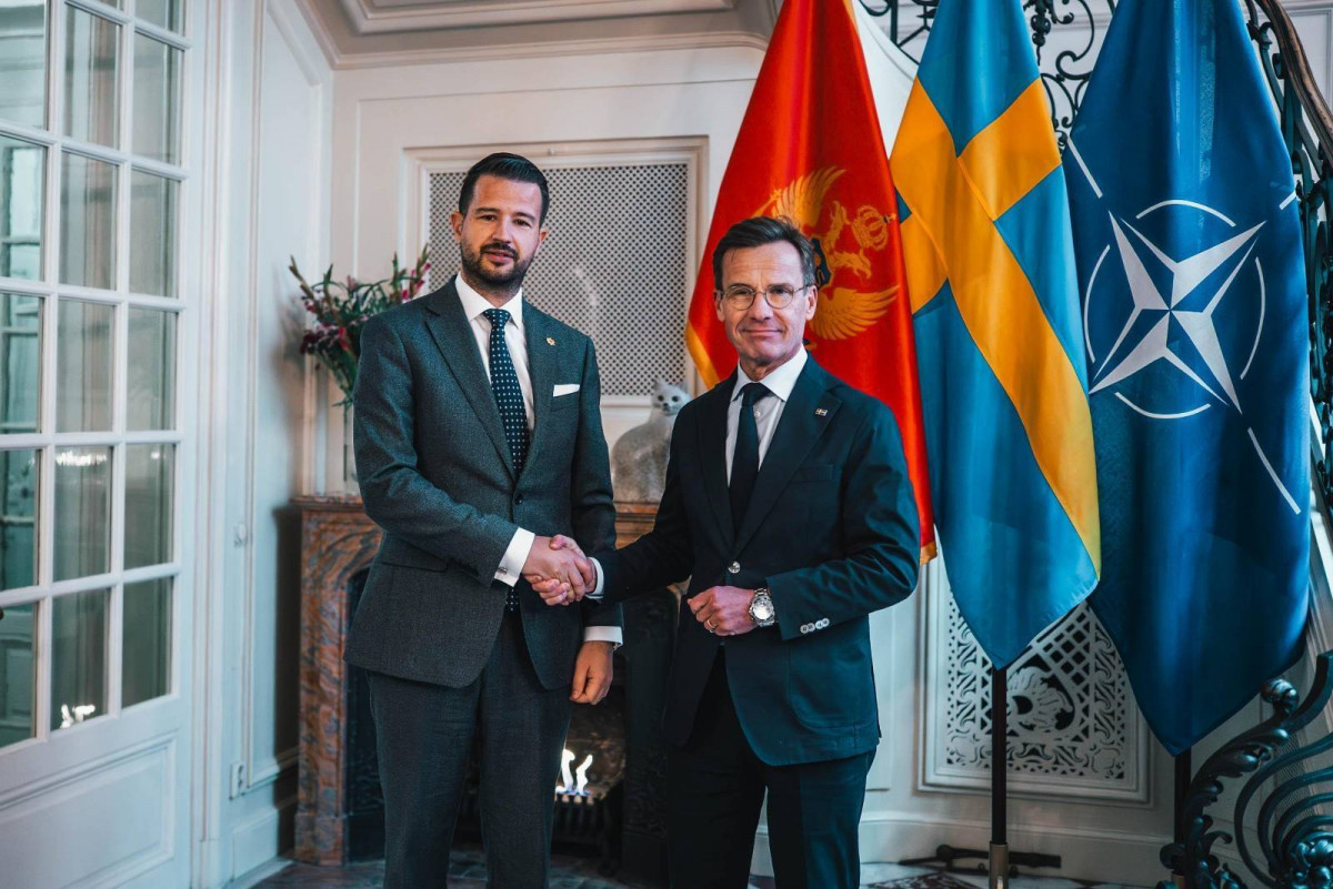 Sa premijerom Švedske Ulfom Kristerssonom(1)