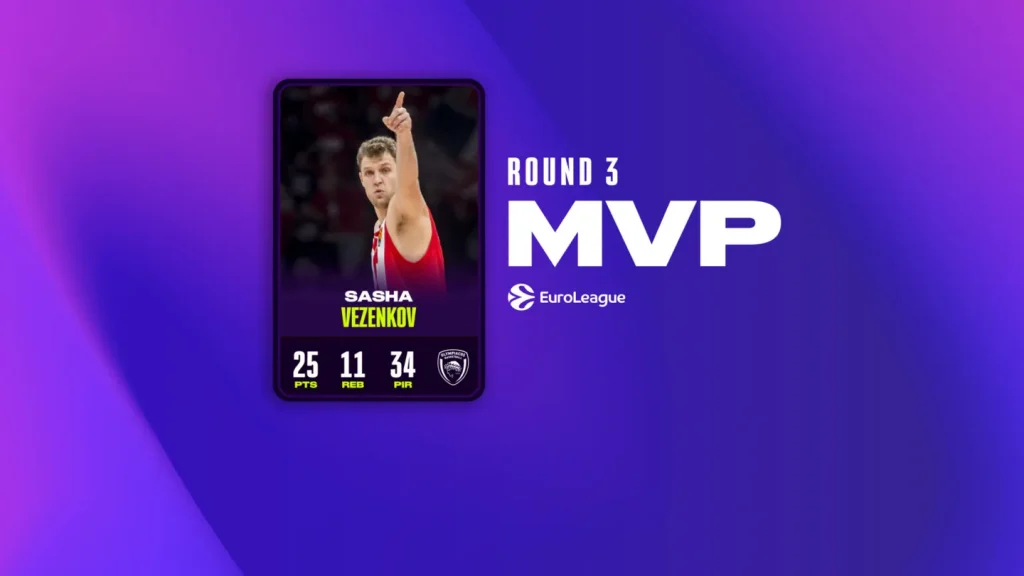Bugarin MVP trećeg kola Evrolige