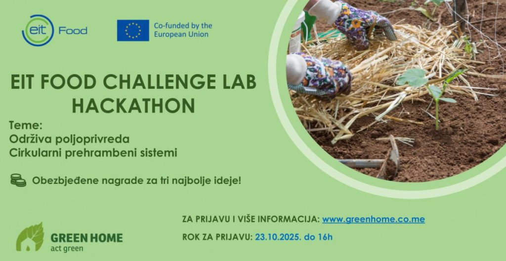 Takmičenje za najbolje preduzetničke ideje: Challenge lab Hackathon u organizaciji Green Home i Eit Food