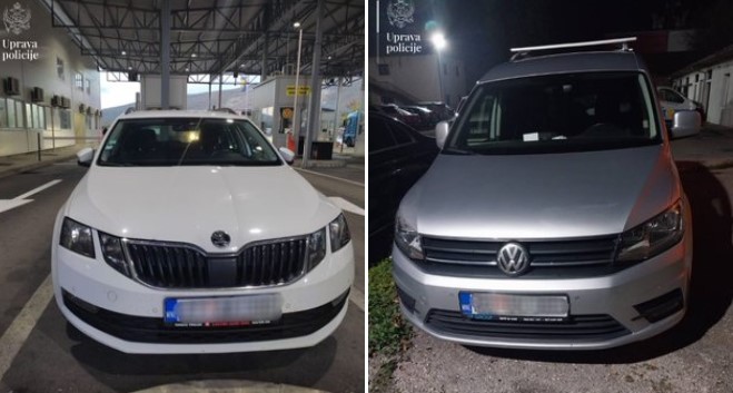Na graničnim prelazima oduzeta dva automobila, potražuje ih Francuska