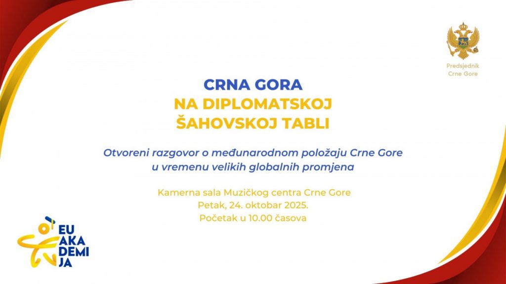 Prvi događaj u okviru EU Akademije: Crna Gora na diplomatskoj šahovskoj tabli