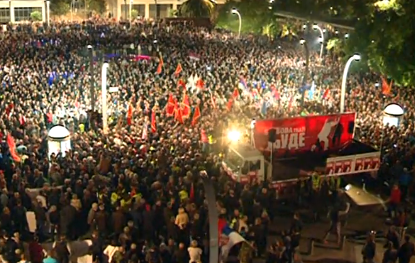Na današnji dan je SLOBODA TRAŽILA LJUDE! Decenija od velikog protesta Demokratskog fronta i brutalne policijske akcije nad demonstrantima!