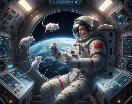 Kina u svemir šalje najmlađeg astronauta i s njime četiri miša