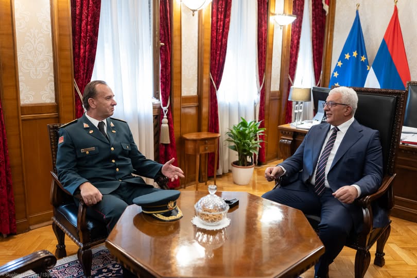 Mandić upriličio prijem za majora Mijatovića: Skupština posvećena bezbjednosti građana i zemlje