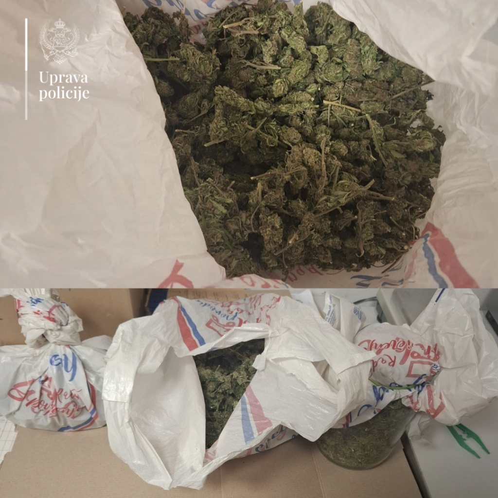 Uhapšen Albanac kod koga je pronađeno skoro 2,5 kg marihuane