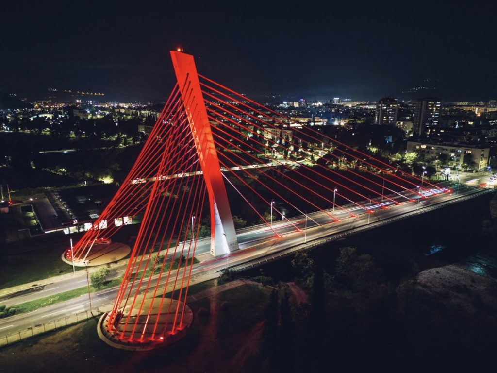 Podgorica: Milenijum u bojama zastave Turske