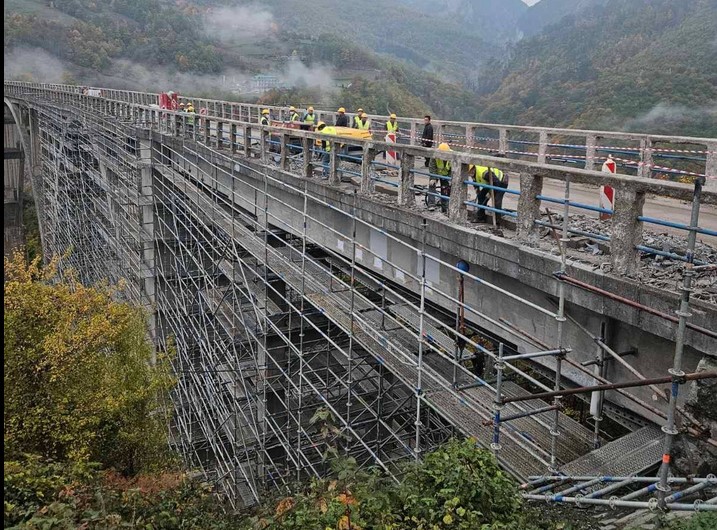 U toku rekonstrukcija mosta na Đurđevića Tari: Kina finansira projekat vrijedna 6,64 miliona eura