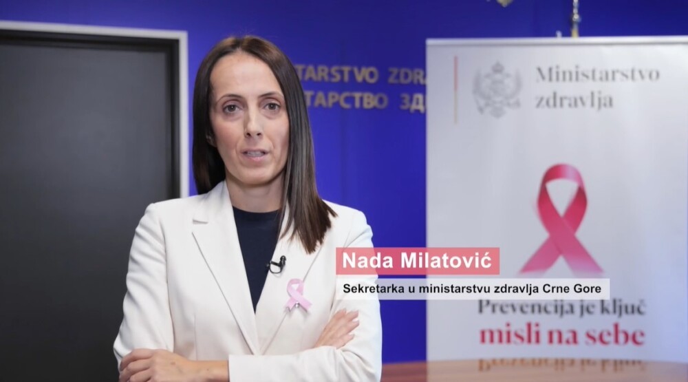 Milatović: Borba protiv karcinoma dojke je borba za pravo žene na život, zdravlje i dostojanstvo