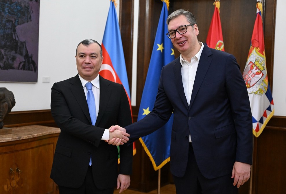 Vučić se sastao sa ministrom finansija Azerbejdžana: Dijelimo iste vrijednosti – stabilnost, povjerenje i posvećenost napretku