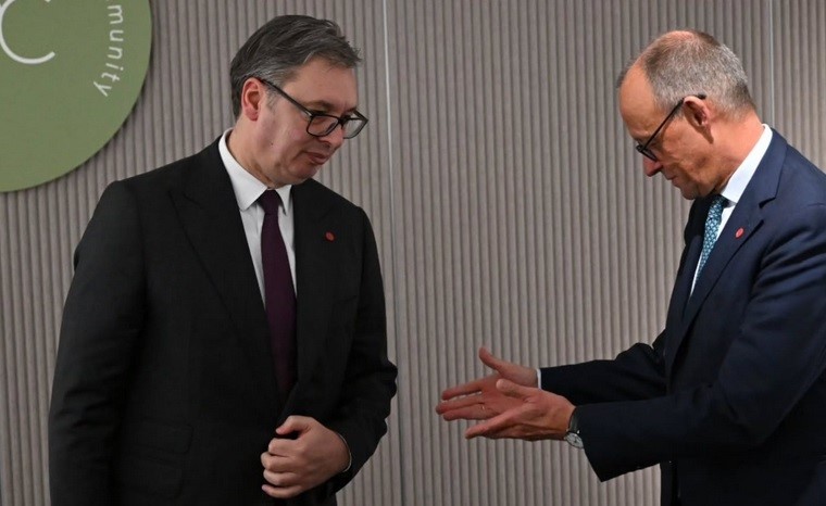 Vučić sa Mercom: Srbija izuzetno cijeni saradnju sa Njemačkom, otvoren smo za dijalog koji će koristiti građanima obje zemlje