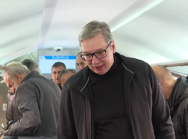 Vučić: Brza pruga Beograd – Budimpešta biće puštena početkom marta 2026. za putnički saobraćaj