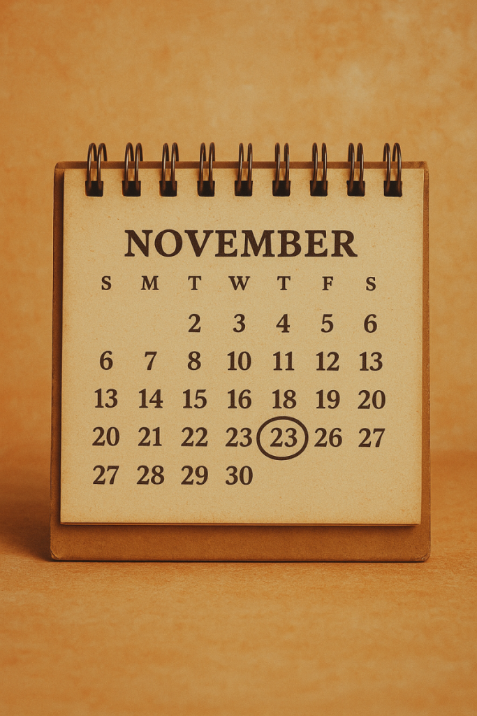 Na današnji dan, 23. novembar