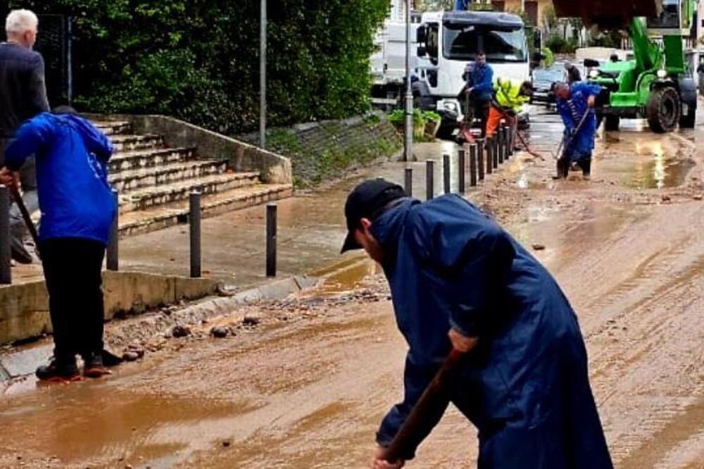 Budva: Grad očišćen, saniran haos na ulicama koji su ostavili bujični potoci