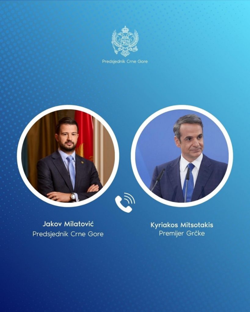 Micotakis poručio Milatoviću: Grčka je uz vas!