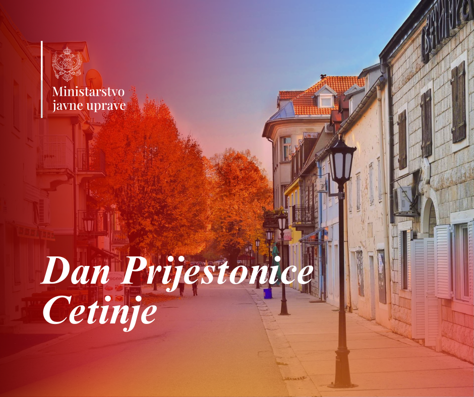 Ministar Dukaj čestitao Dan Prijestonice Cetinje