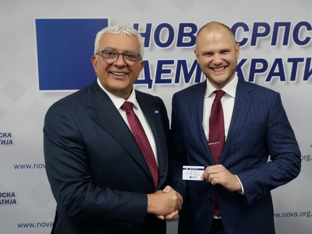 Radnička partija pristupila Novoj srpskoj demokratiji – Mandić: Naša porodica postaje veća, snažnija i bogatija; Vučinić: Nastavimo borbu za ciljeve koje smo postavili
