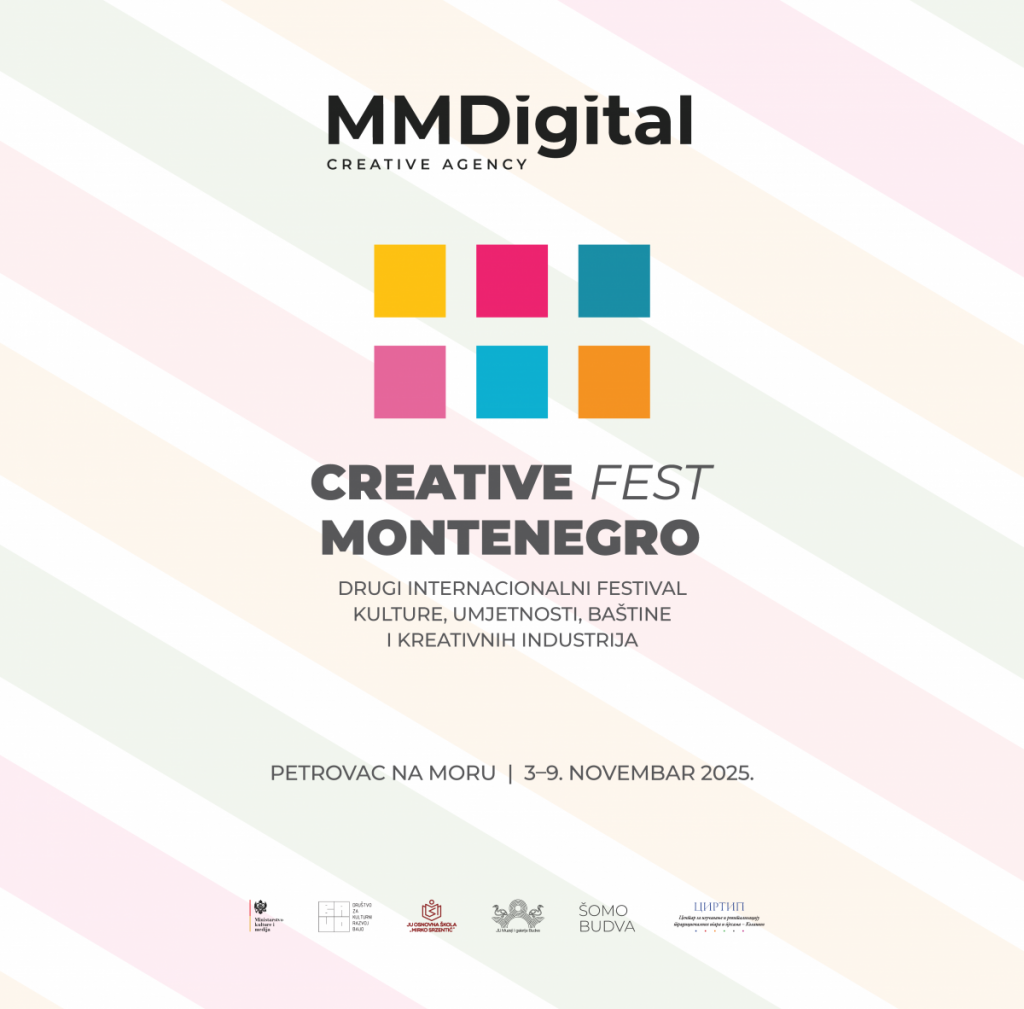 Danas početak konferencijskog programa festivala „Creative Fest Montenegro“