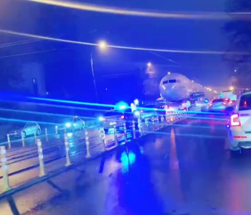 Zaustavljali auta da propuste avion