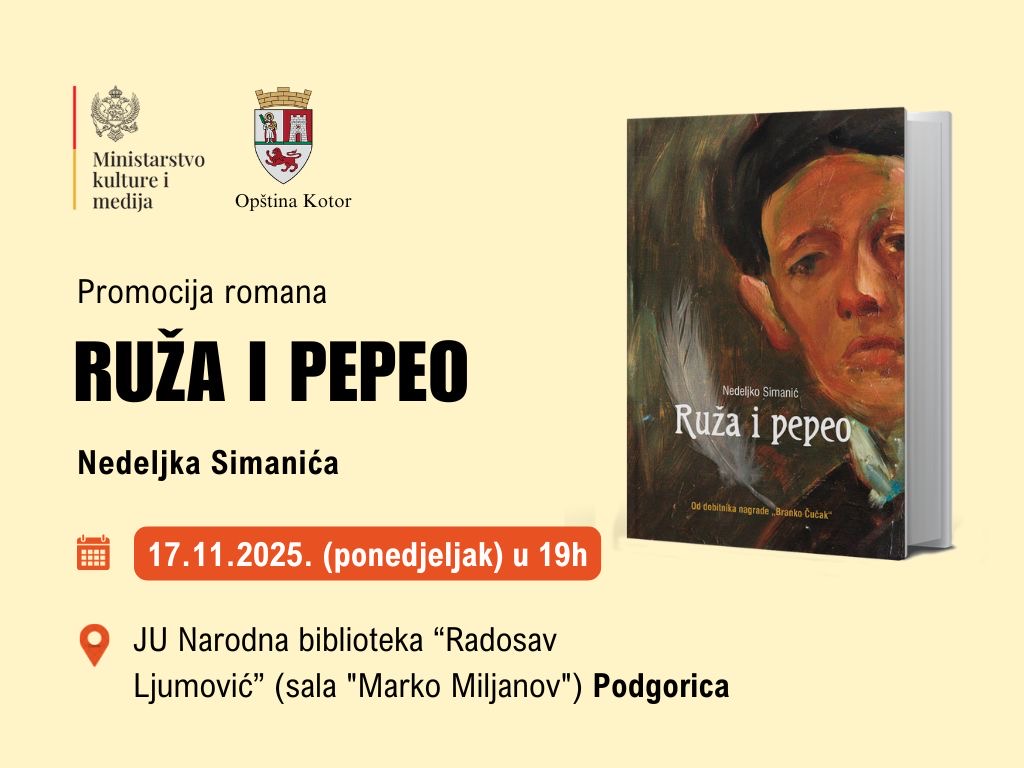 Večeras promocija romana „Ruža i pepeo“ autora Nedeljka Simanića