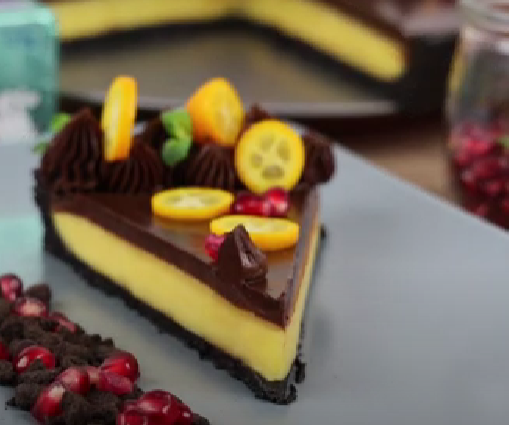 Tart sa čokoladom i pomorandžom