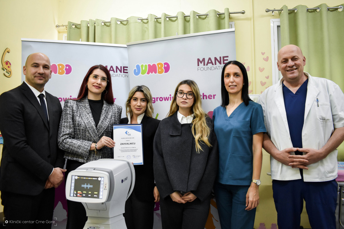 Sa dodjele aprata oftalmološkoj ambulanti IBD-a KCCG