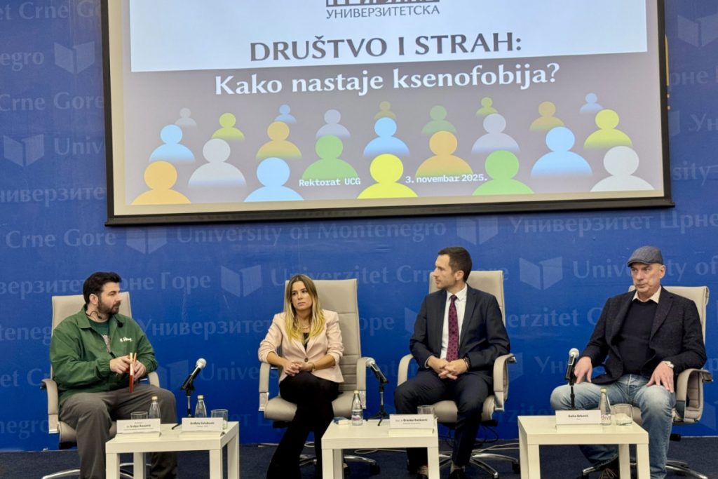 Univerzitet Crne Gore otvorio javnu raspravu o strahu, ksenofobiji i migracijama