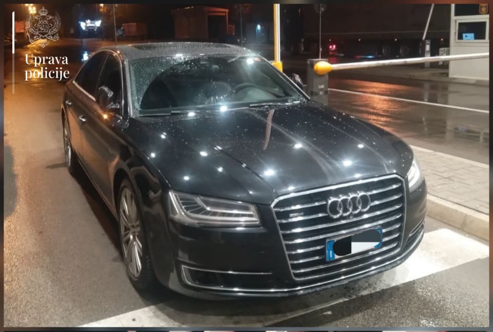 Oduzet audi na granici