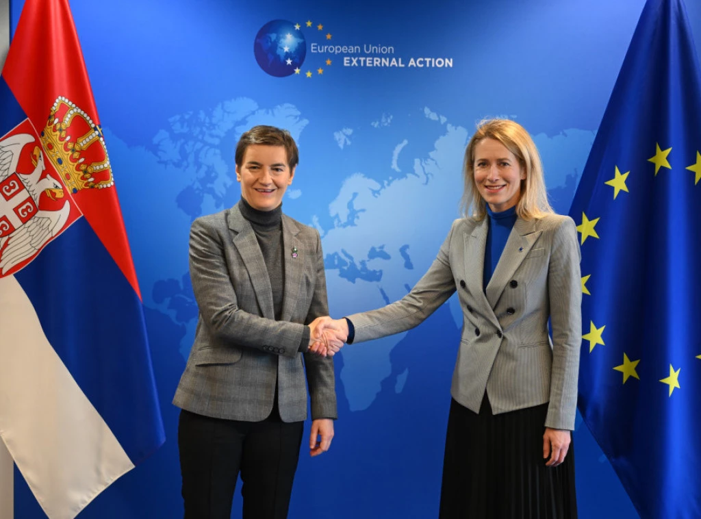 Ana Brnabić sa Kajom Kalas o evropskom putu Srbije: Nastavljamo zajednički rad na reformama
