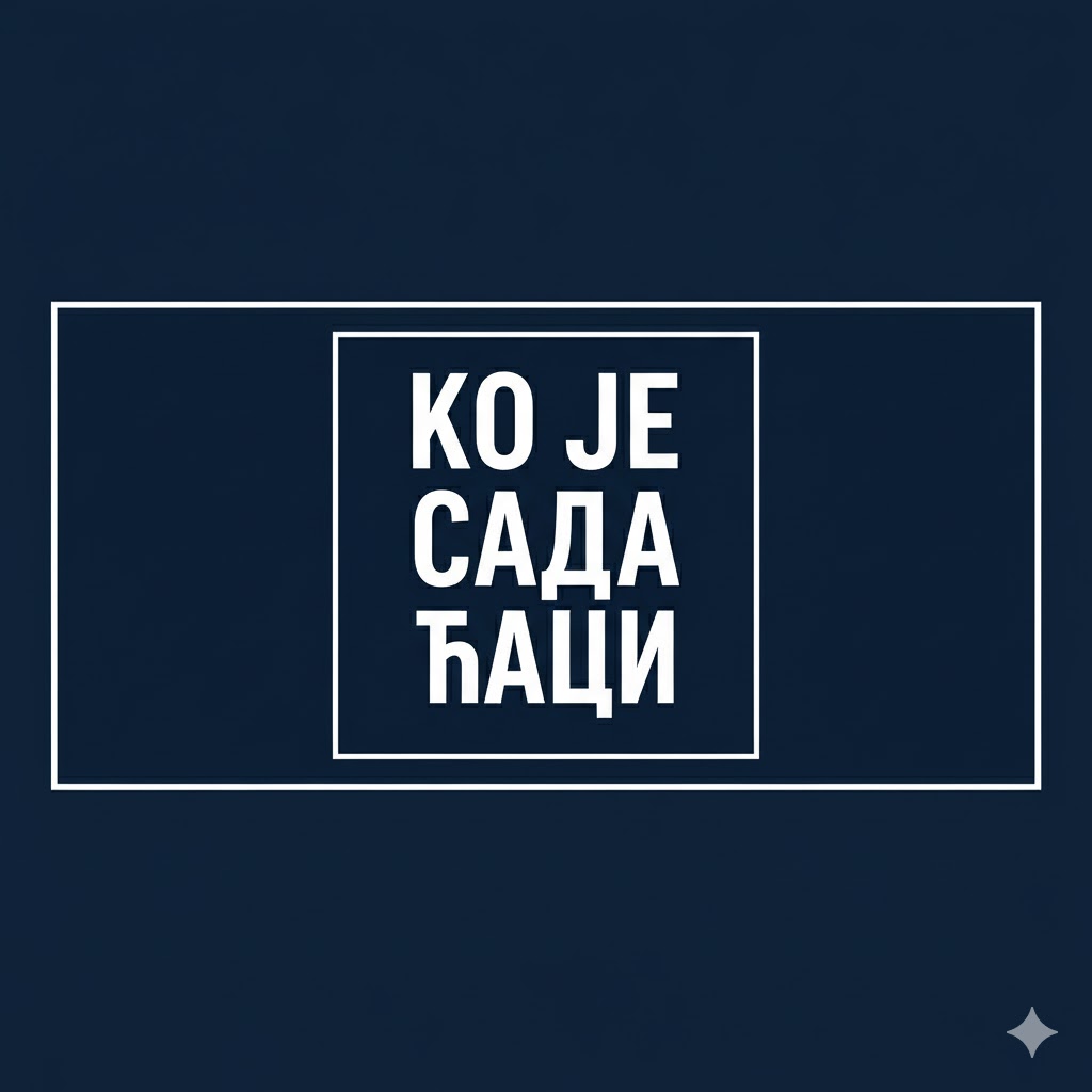 KO JE SADA ĆACI? Pitanje (ne)pismenosti kao bumerang okrenuto protiv blokadera
