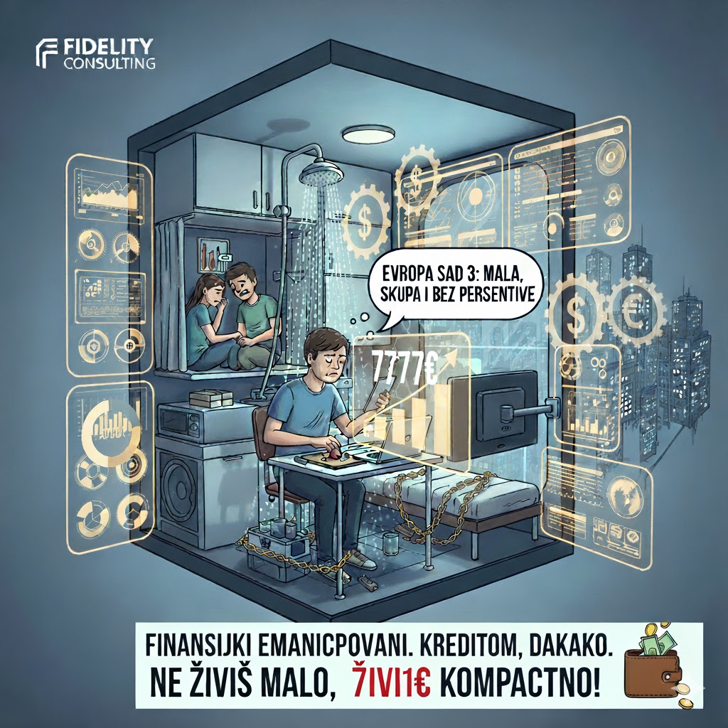 Fidelity consulting: Evropa sad 3 nudi budućnost stanovanja u Crnoj gori – malo, skupo i bez perspektive