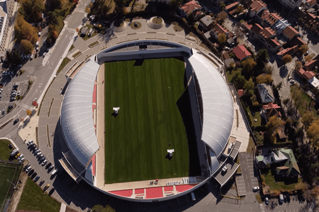 (VIDEO) Pogledajte kako izgleda novi stadion „Sveti Petar Cetinjski“ iz vazduha