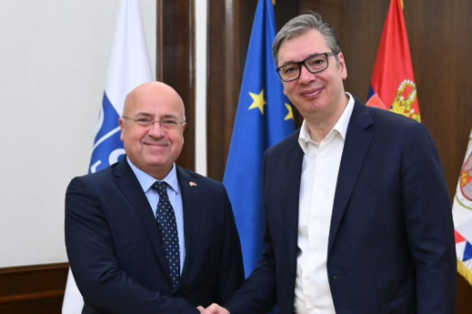 Vučić sa Peškom: OEBS i dalje najznačajnija bezbjednosna platforma za dijalog