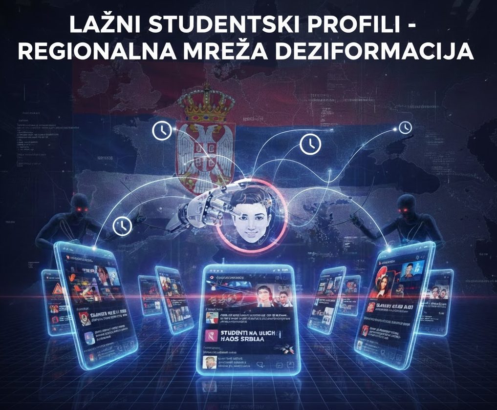 Provjeravaju se lažni studentski profili u Srbiji – širenje dezinformacija dolazi iz regiona?